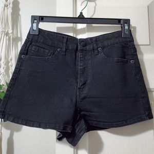 Highwaisted black jeans